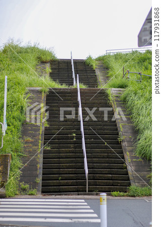 Landscape with stairs Landscape with stairs 117931868