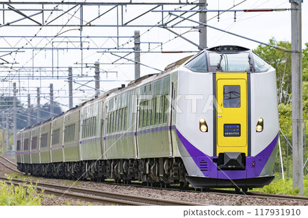 JR Hokkaido's Hokuto Express train connects Hakodate and Sapporo 117931910