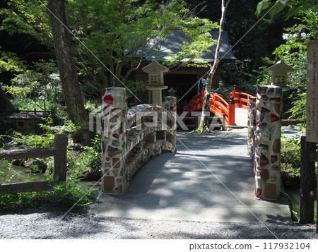 靜岡縣, 週知地區, 小國神社, 八月, 陽光明媚, 言池, 八王子神社 117932104