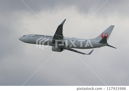 客機起飛；客機上升； 117933986