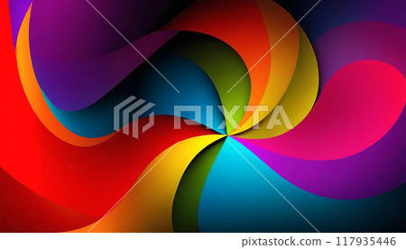 Bright colorful abstract background for design Bright colorful abstract background for design 117935446