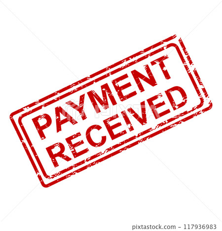 Payment received rubber stamp, vector of received invoice Payment received rubber stamp, vector of received invoice 117936983