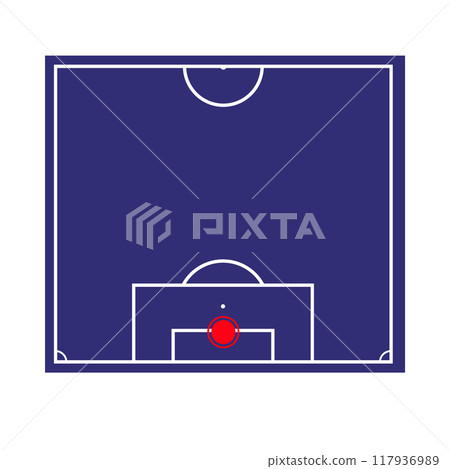 Goalkeeper position 117936989