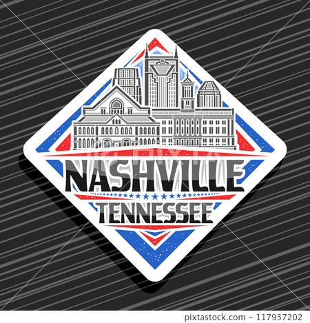 Vector logo for Nashville 117937202