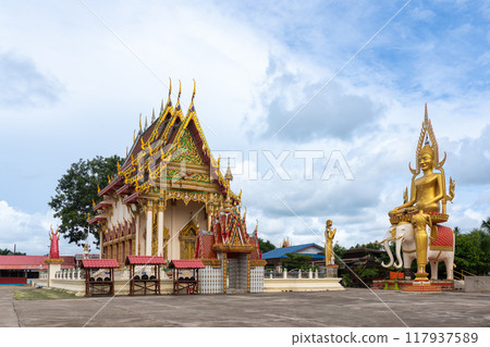 Temple in Mai Sot Thailand 117937589