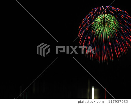 Summer fireworks in Japan 117937983