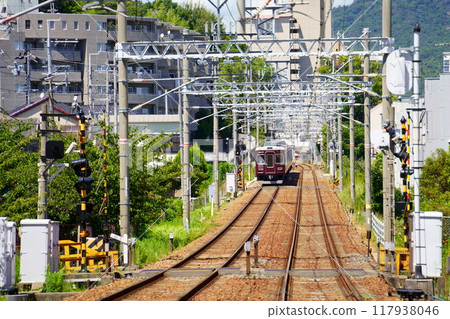Hankyu Imazu Line / Sakasegawa to Kobayashi (Takarazuka City, Hyogo Prefecture) Hankyu Imazu Line / Sakasegawa to Kobayashi (Takarazuka City, Hyogo Prefecture) 117938046