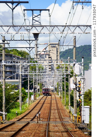Hankyu Imazu Line / Sakasegawa to Kobayashi (Takarazuka City, Hyogo Prefecture) Hankyu Imazu Line / Sakasegawa to Kobayashi (Takarazuka City, Hyogo Prefecture) 117938047