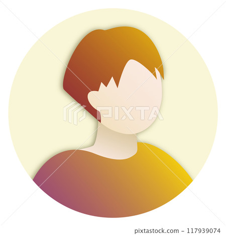 orange man profile icon orange man profile icon 117939074