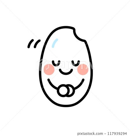 白米人物鞠躬的插圖 117939294