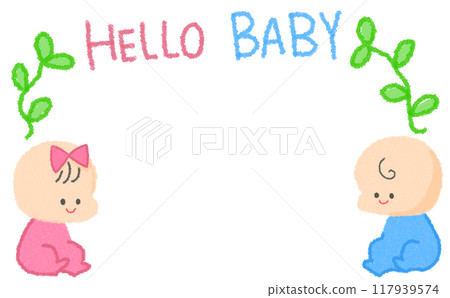 Baby frame Baby frame 117939574