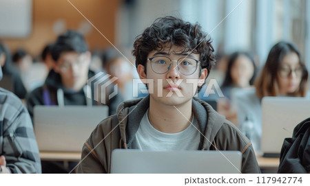 Student in Classroom Student in Classroom 117942774