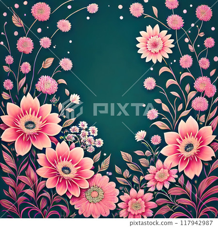 Nature's Palette: The Harmony of Sky and Bloom 117942987