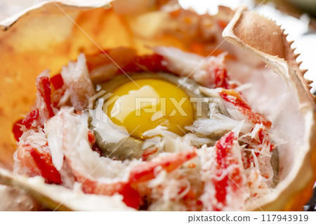 Crab miso dishes Crab miso dishes 117943919