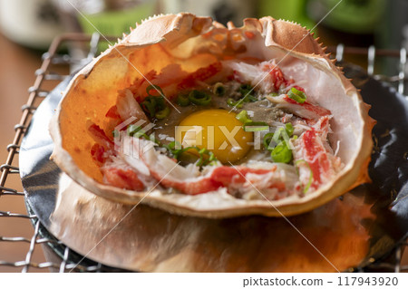 Crab miso dishes Crab miso dishes 117943920