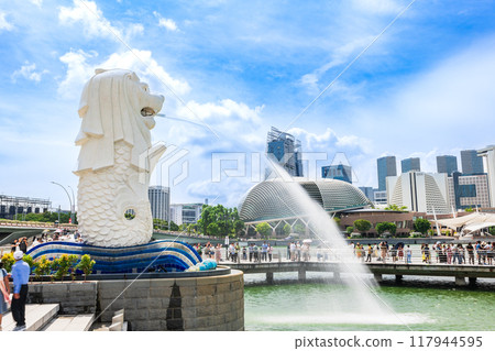 Singapore Merlion 117944595