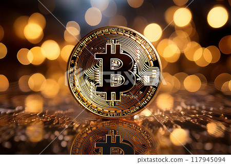 golden bitcoin 117945094