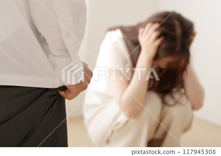 Violent men who commit domestic violence against women Violent men who commit domestic violence against women 117945308