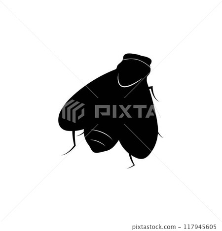 flies icon vector illustration template flies icon vector illustration template 117945605