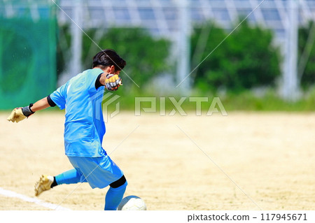 足球隊練習 117945671