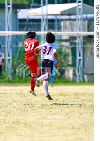 足球隊練習 117945685
