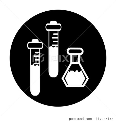 chemical liquid icon vector illustration symbol design 117946132