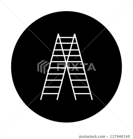 ladder icon vector illustration symbol design ladder icon vector illustration symbol design 117946148