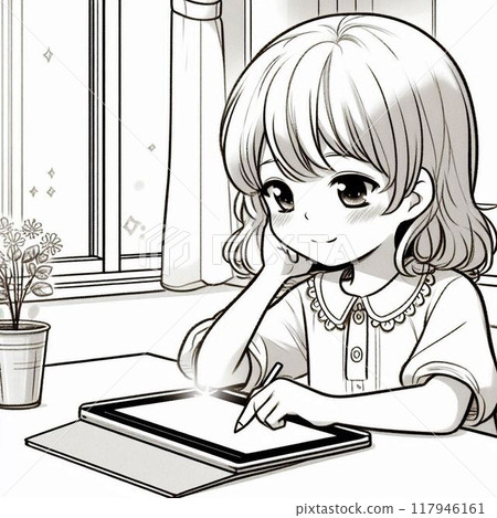 Tablet learning Tablet learning 117946161