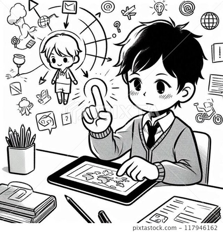 Tablet learning Tablet learning 117946162