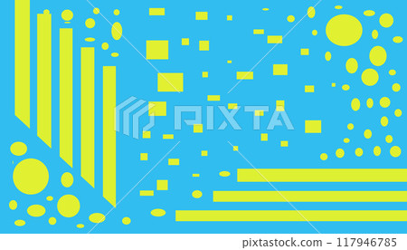 Light blue abstract illustration background with yellow pattern Light blue abstract illustration background with yellow pattern 117946785