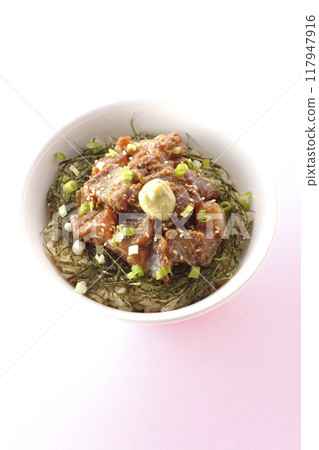黑鯛味噌醃飯的俯視圖 黑鯛味噌醃飯的俯視圖 117947916