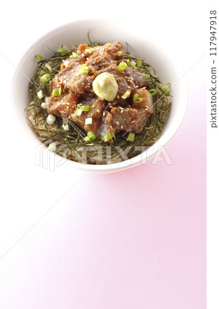 黑鯛味噌醃飯的俯視圖 黑鯛味噌醃飯的俯視圖 117947918