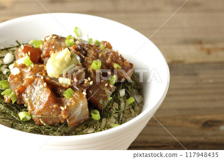 味噌醃黑鯛魚蓋飯 117948435