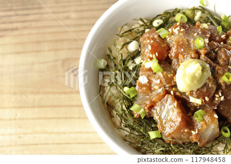 味噌醃黑鯛魚蓋飯 117948458