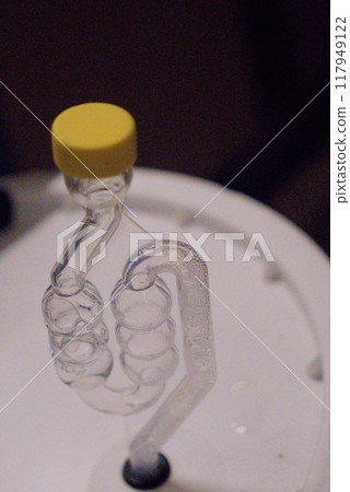 fermenter airlock bubbling home brew 117949122