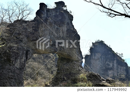 Rock peak at the fourth stone gate of Mt. Myogi 117949992