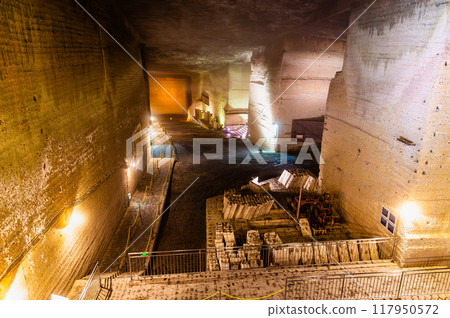 Tochigi Oya Museum: Underground space of former Oya stone quarry 117950572