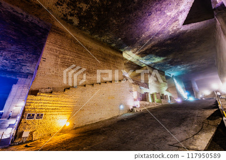 Tochigi Oya Museum: Underground space of former Oya stone quarry 117950589