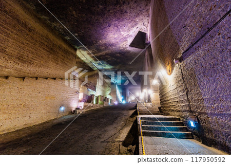 Tochigi Oya Museum: Underground space of former Oya stone quarry Tochigi Oya Museum: Underground space of former Oya stone quarry 117950592