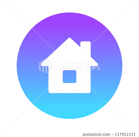 Blue-purple gradation|House mark Blue-purple gradation|House mark 117952151