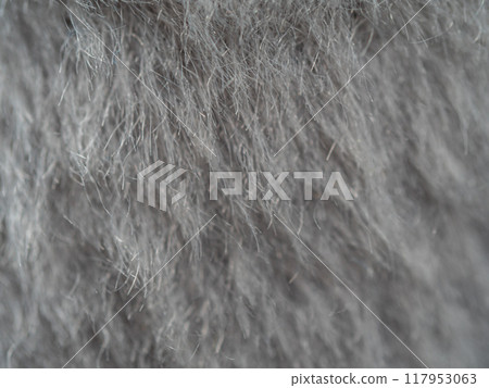 Close up Texture of synthetic fiber on the floor carpet 117953063