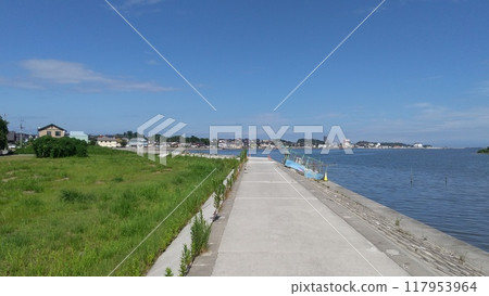 Embankment near Matsukawaura Embankment near Matsukawaura 117953964