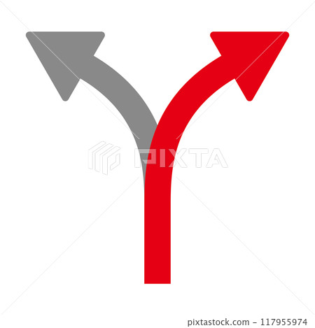 Branching Arrow Select Right 117955974