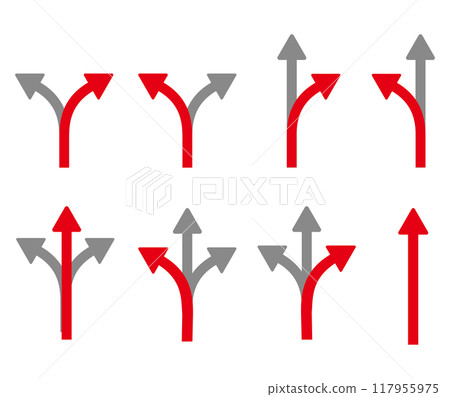 Branching Arrow Selection Set 117955975