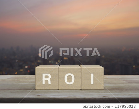 Return on investment concept 117956028