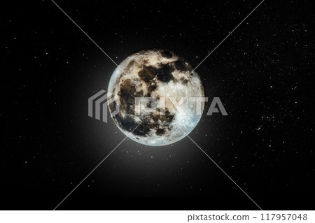 Full Mineral Moon with rust 117957048