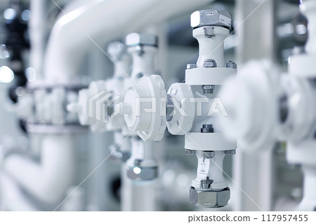 Industrial Pipelines for Ammonia in Energy Facility 117957455
