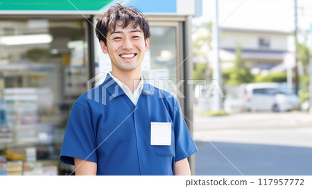 便利店店員 117957772