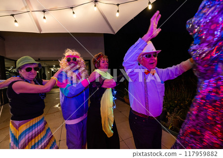 Join us for a vibrant costume party with fun, fantastic dance, and memorable moments 117959882