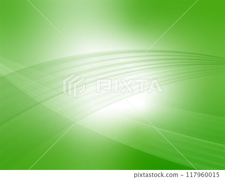 Mysterious and fantastic wave background material_light green 117960015